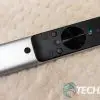 The remote included with the XGIMI AURA 4K UST projector