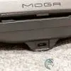 The micro USB charging port on the top edge of the PowerA MOGA XP7-X Plus mobile game controller for Android and PC. The micro USB charging port on the top edge of the PowerA MOGA XP7-X Plus mobile game controller for Android and PC