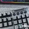 The media controls and multi-function roller sit on the upper right corner of the Razer BlackWidow V4 Pro mechanical gaming keyboard. The media controls and multi-function roller sit on the upper right corner of the Razer BlackWidow V4 Pro mechanical gaming keyboard