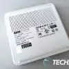 Bottom view of the Lenovo IdeaCentre Mini Desktop computer