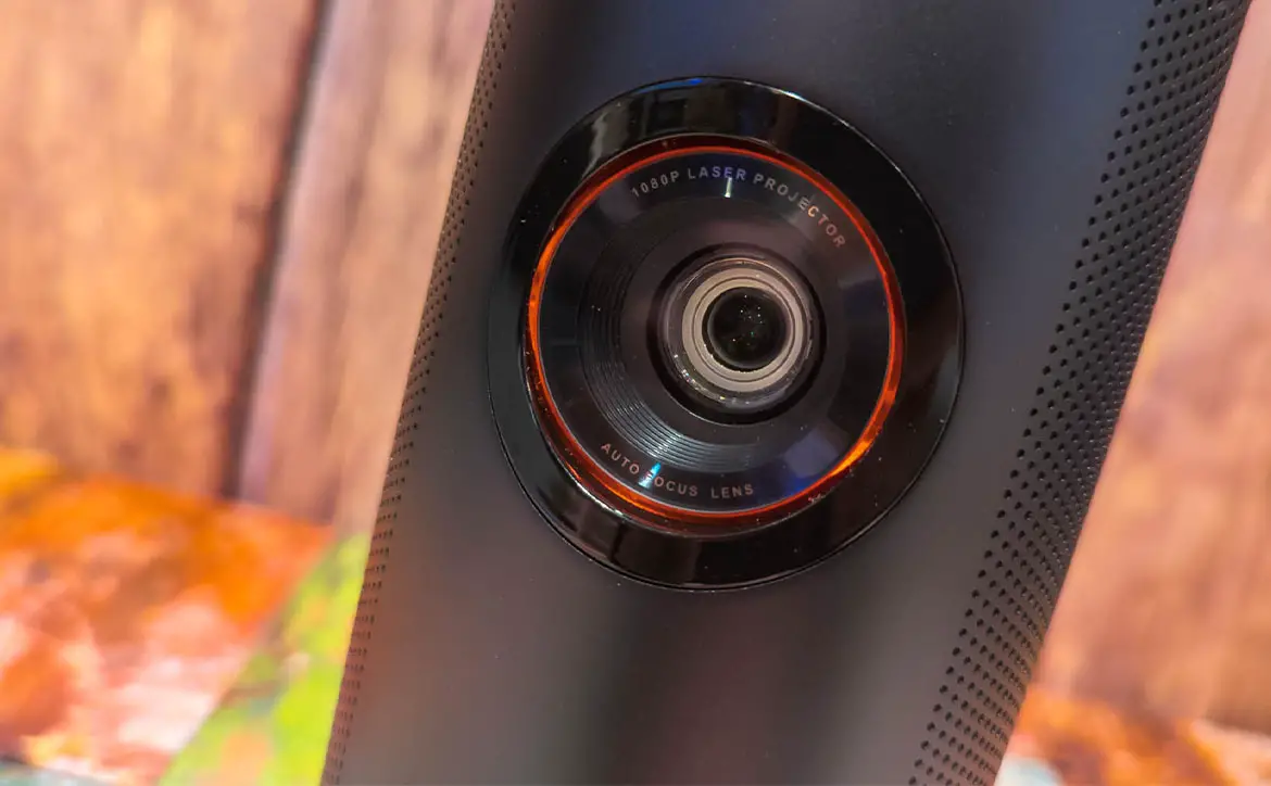 The Anker Nebula Capsule 3 Laser portable projector