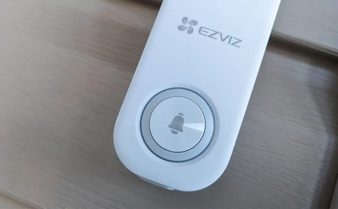 The EZVIZ DB1C Wi-Fi Video Doorbell