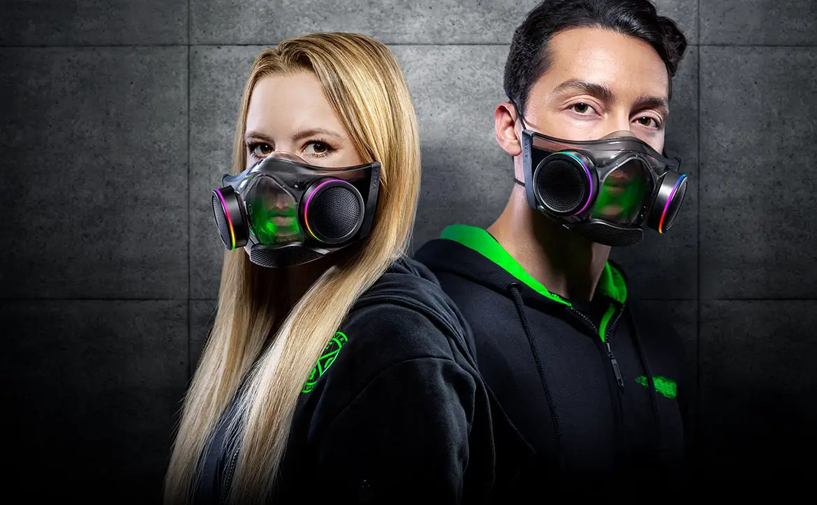 RazerCon 2021 Razer Zephyr wearable air purifier