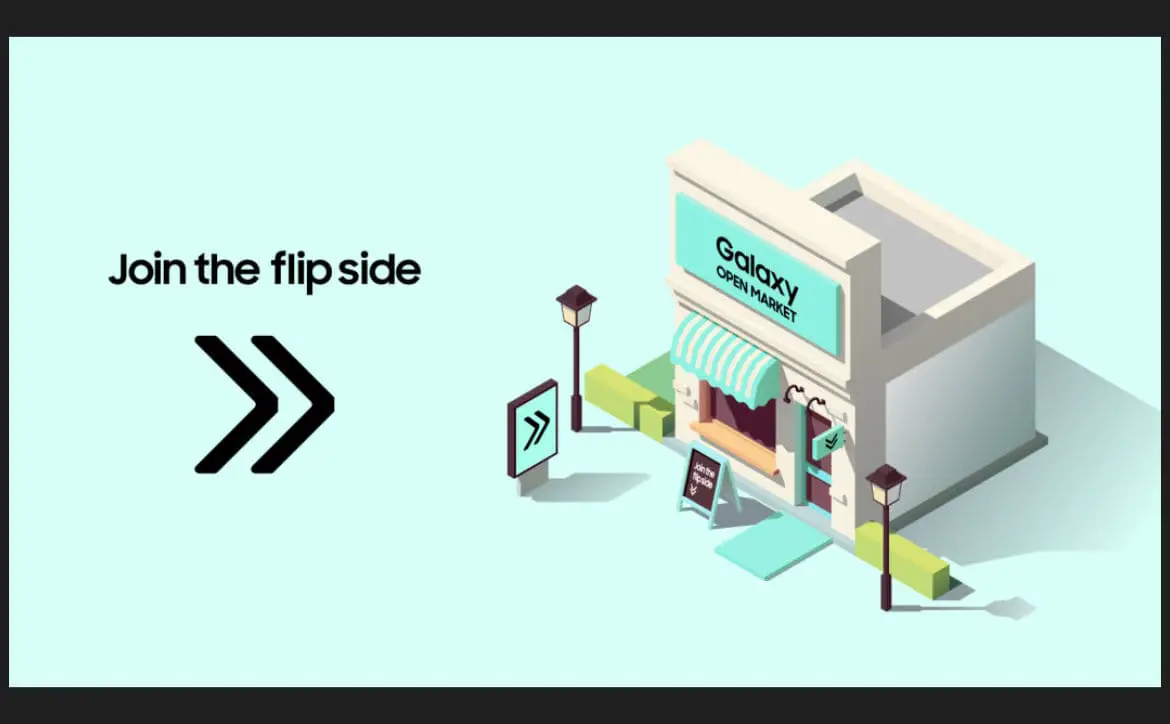 Samsung Galaxy Experience Join The Flip Side