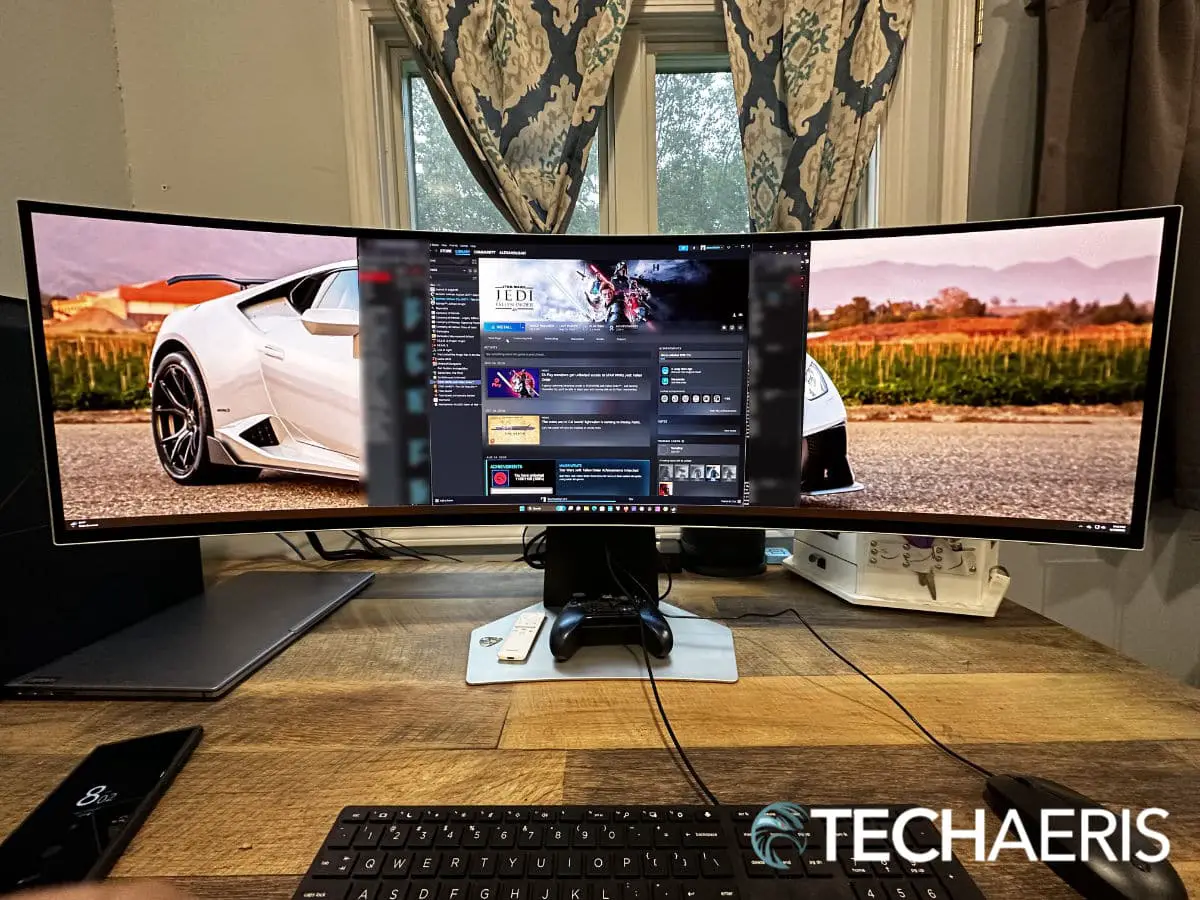 Samsung Odyssey OLED G95SC Techaeris