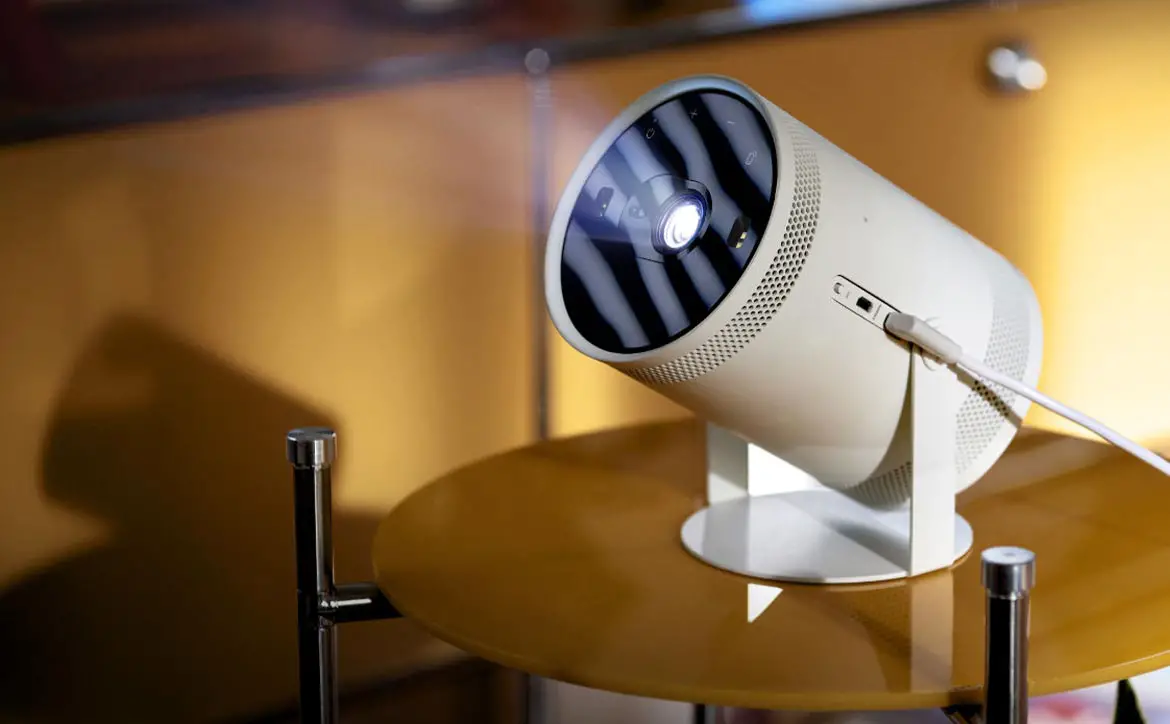 Samsung's The Freestyle portable projector