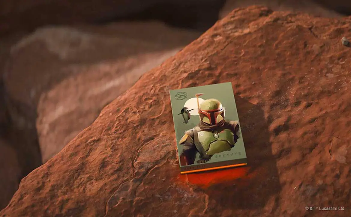 Seagate FireCuda Star Wars Boba Fett external hard drive