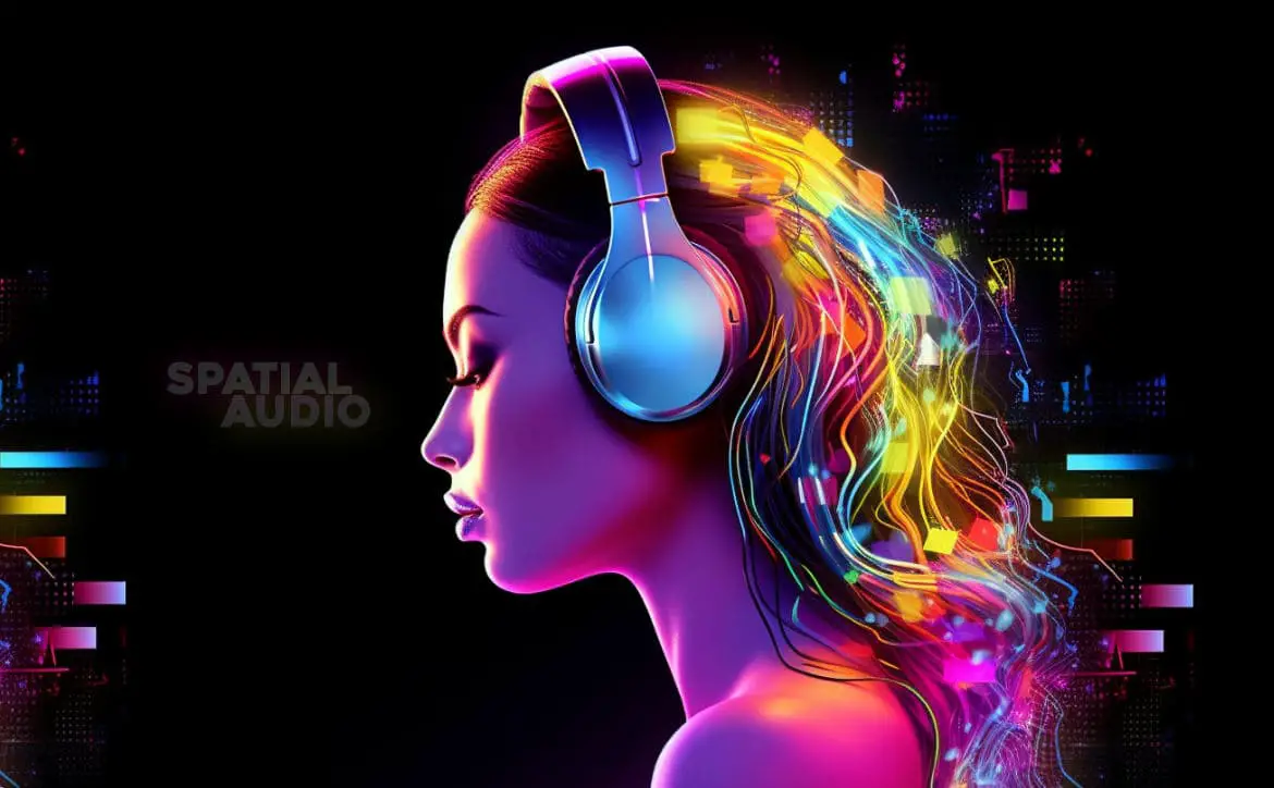 Spatial Audio headphones and earbuds graphic Spatial Audio: Unlock this immersive sound experience on your iPhone