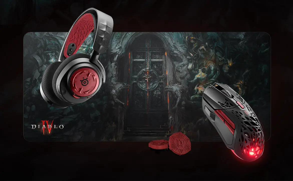 SteelSeries and KontrolFreek limited-edition Diablo IV peripherals